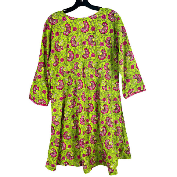NWT ANOUK DRESS FLOWY DRESS WITH 3/4 SLEEVE - Picture 3 of 6